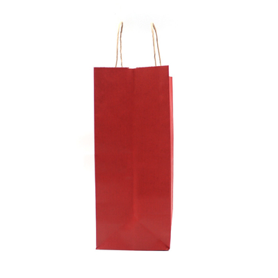 100gsm 150gsm Paper T Shirt Bags Compostable Recyclable With Handle